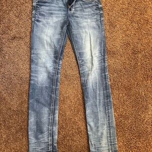 Rock Revival Blue Straight Leg Jeans